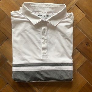 Haus of Grey - MATTE GREY Men’s Medium Polo Golf Shirt